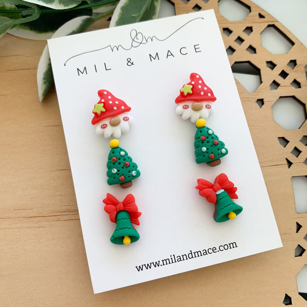 Christmas 3D Acrylic Stud Pack