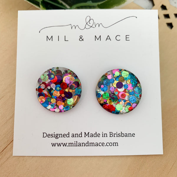 20mm Round Resin Studs