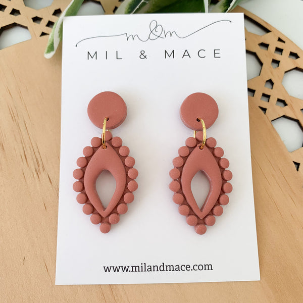 Betty Polymer Clay Dangle Earrings