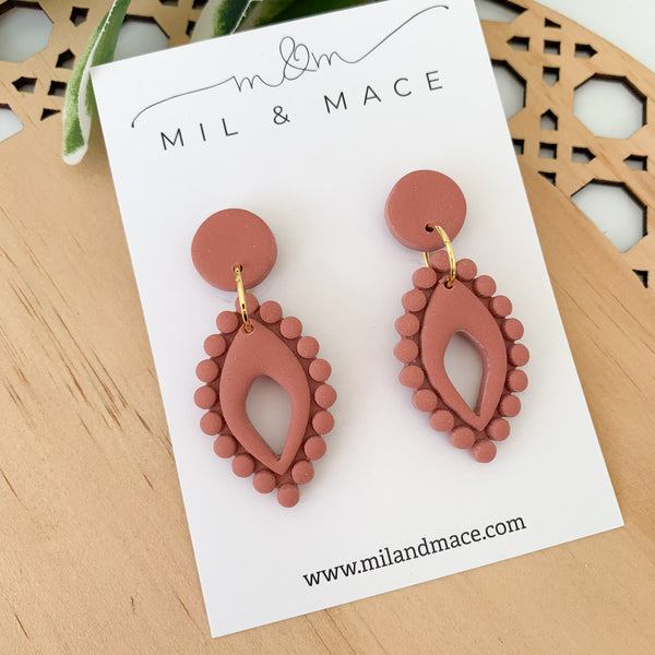 Betty Polymer Clay Dangle Earrings