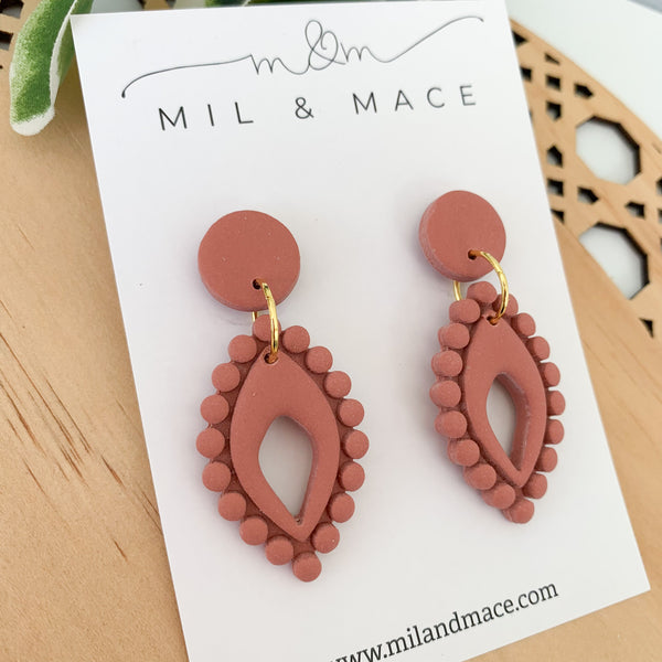 Betty Polymer Clay Dangle Earrings