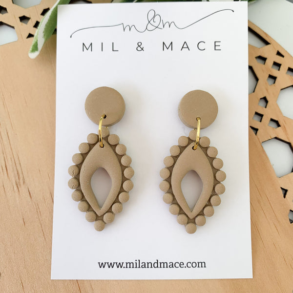 Betty Polymer Clay Dangle Earrings
