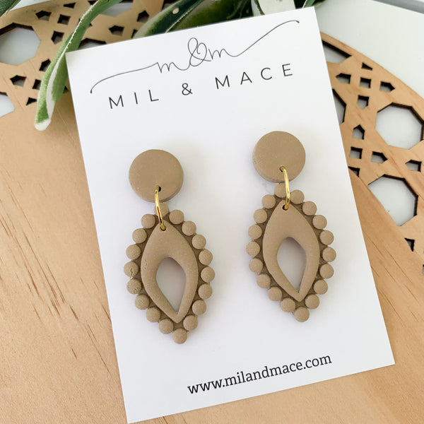 Betty Polymer Clay Dangle Earrings