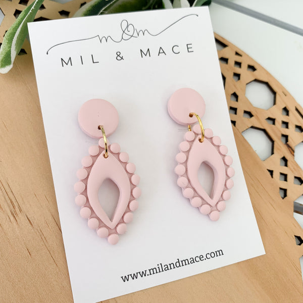 Betty Polymer Clay Dangle Earrings