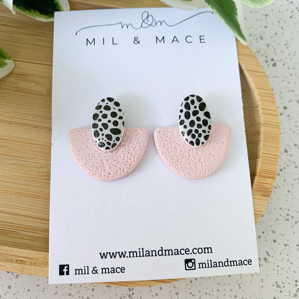 Mim Polymer Clay Stud Earrings