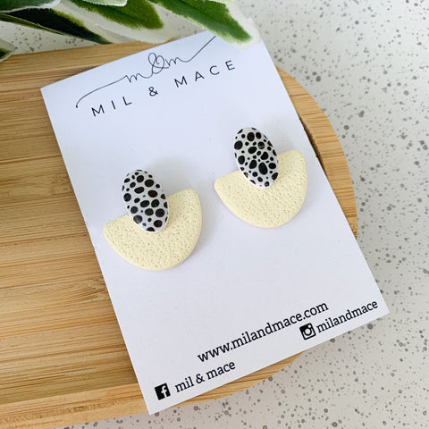 Mim Polymer Clay Stud Earrings