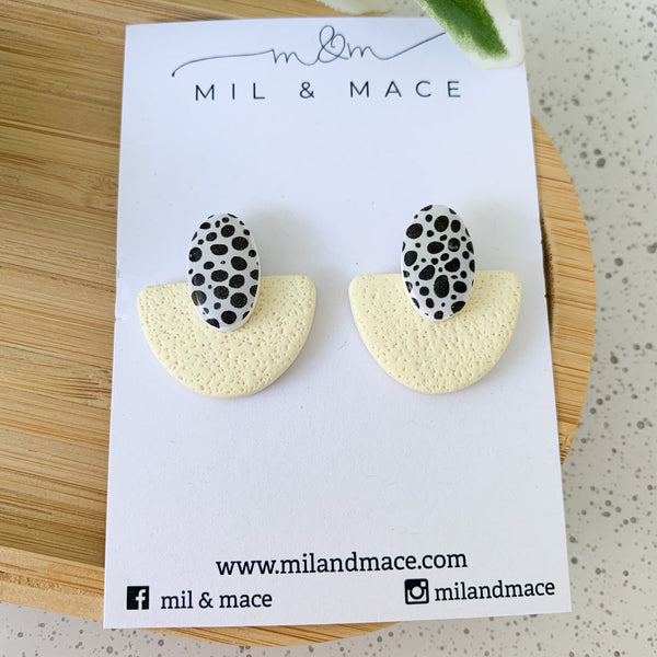 Mim Polymer Clay Stud Earrings