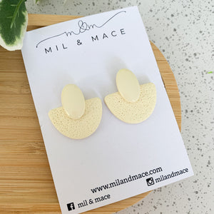 Mim Polymer Clay Stud Earrings