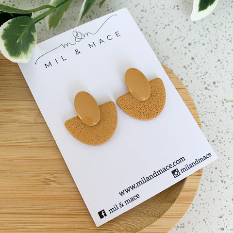 Mim Polymer Clay Stud Earrings