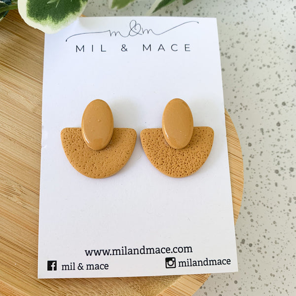 Mim Polymer Clay Stud Earrings