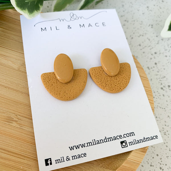 Mim Polymer Clay Stud Earrings