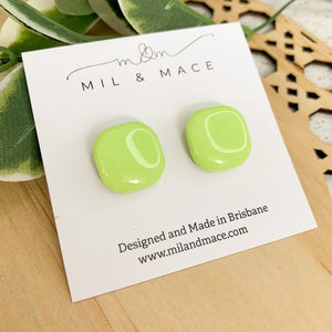 Lucy Polymer Clay Stud Earrings