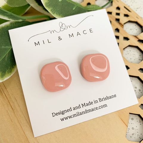 Lucy Polymer Clay Stud Earrings