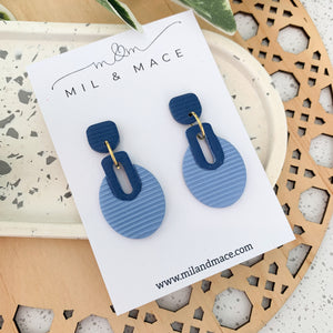 Lilly Polymer Clay Dangle Earrings