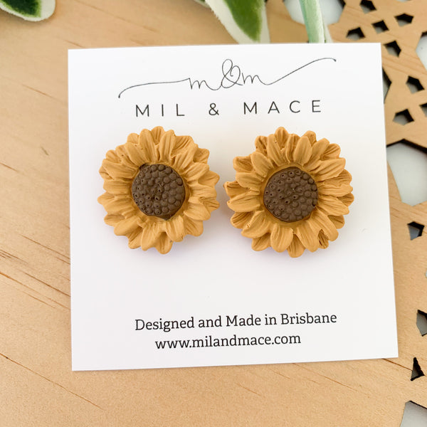 Sunflower Studs