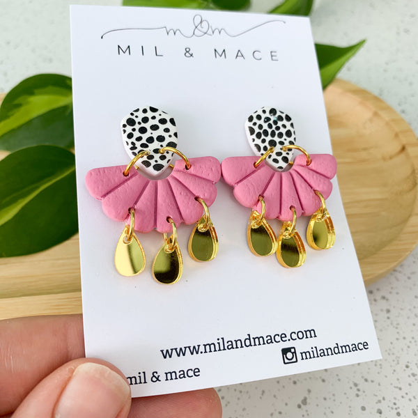 Lulu Polymer Clay Dangle Earrings