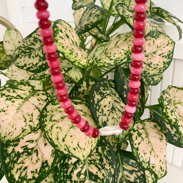 Gemstone Crystal Beaded Necklace