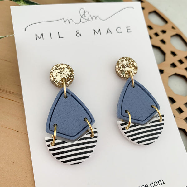 Emily Polymer Clay Dangle Earrings
