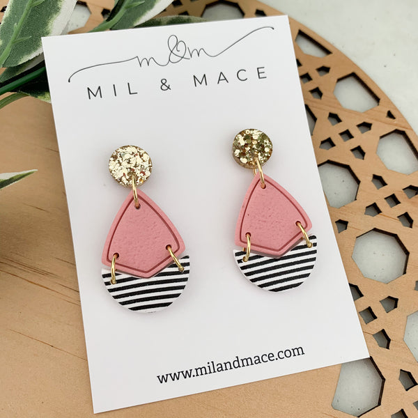Emily Polymer Clay Dangle Earrings