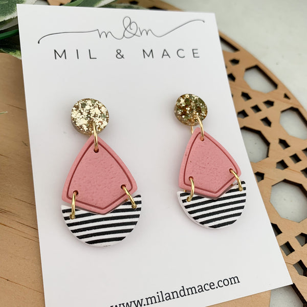 Emily Polymer Clay Dangle Earrings