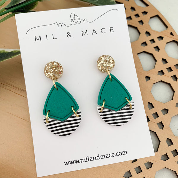 Emily Polymer Clay Dangle Earrings