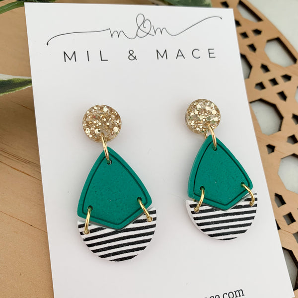Emily Polymer Clay Dangle Earrings