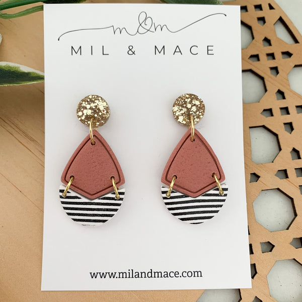 Emily Polymer Clay Dangle Earrings