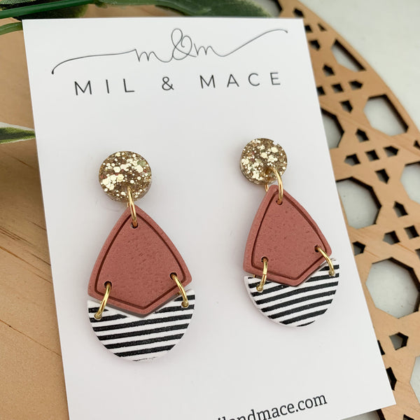 Emily Polymer Clay Dangle Earrings