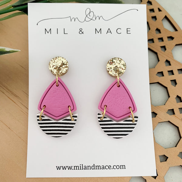 Emily Polymer Clay Dangle Earrings
