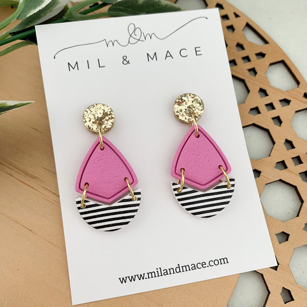 Emily Polymer Clay Dangle Earrings