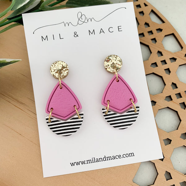 Emily Polymer Clay Dangle Earrings