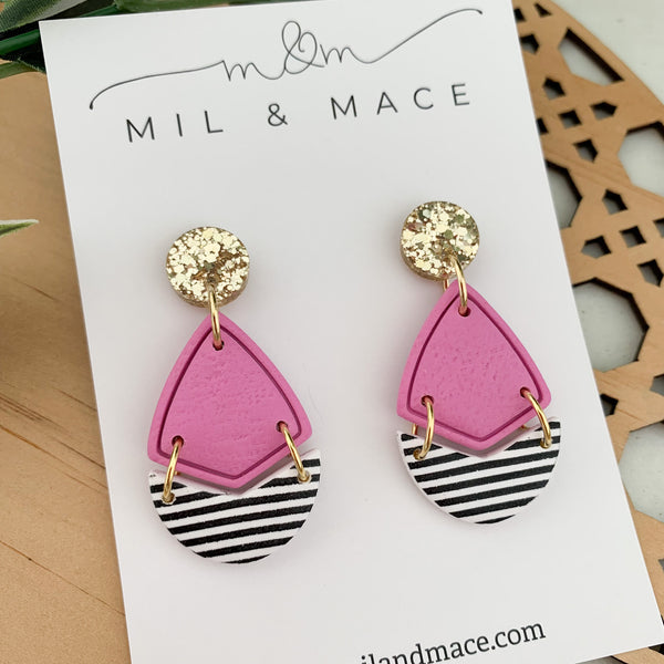 Emily Polymer Clay Dangle Earrings