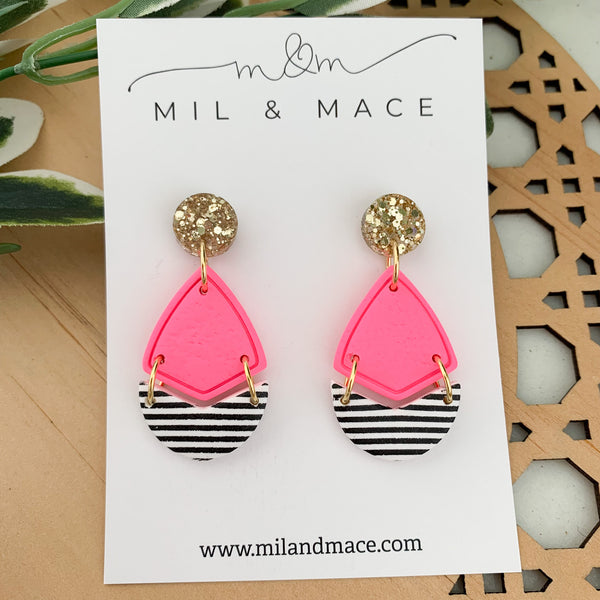 Emily Polymer Clay Dangle Earrings