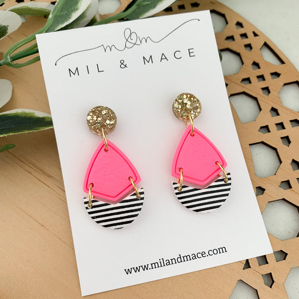 Emily Polymer Clay Dangle Earrings