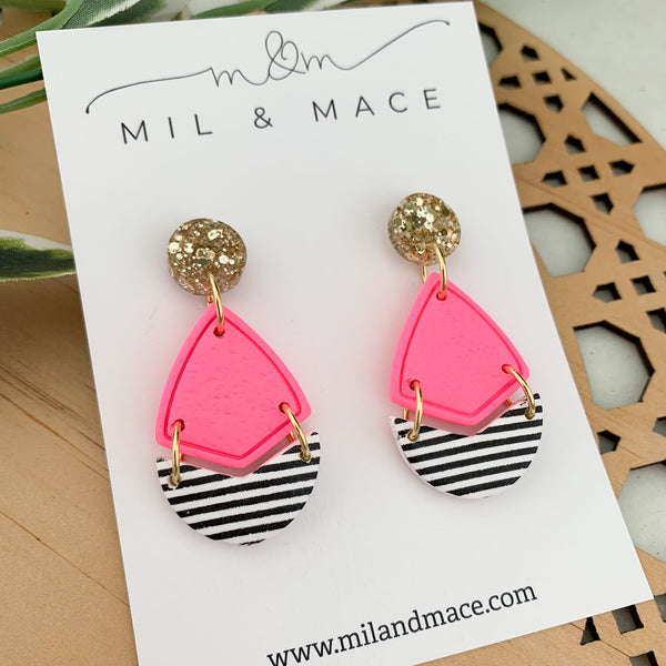 Emily Polymer Clay Dangle Earrings