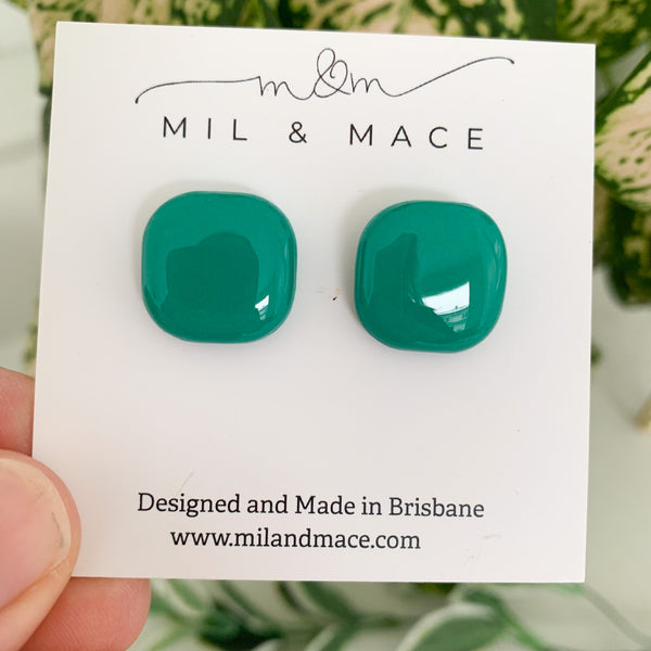 Lucy Polymer Clay Stud Earrings