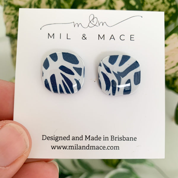 Lucy Polymer Clay Stud Earrings