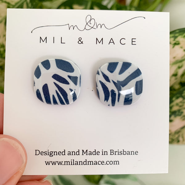 Lucy Polymer Clay Stud Earrings