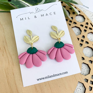 Delila Polymer Clay Dangle Earrings