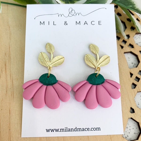 Delila Polymer Clay Dangle Earrings