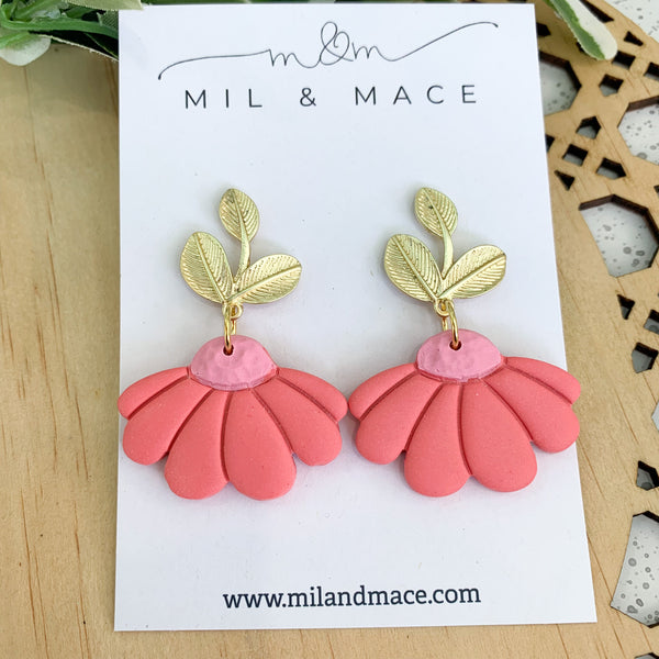 Delila Polymer Clay Dangle Earrings