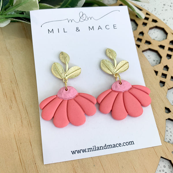Delila Polymer Clay Dangle Earrings