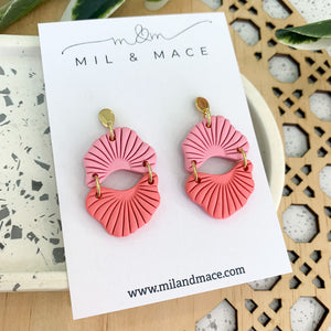 Petra Polymer Clay Dangle Earrings