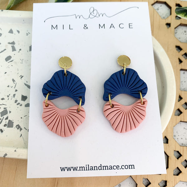 Petra Polymer Clay Dangle Earrings