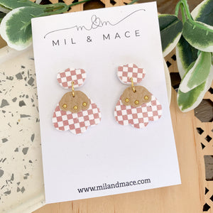 Elle Polymer Clay Dangle Earrings
