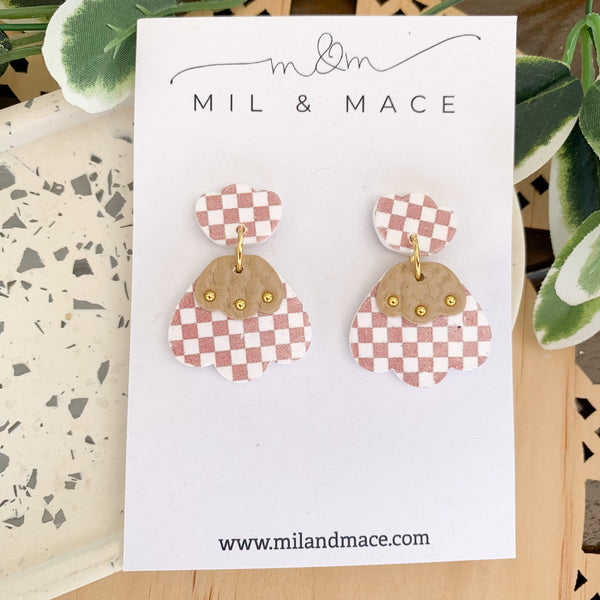 Elle Polymer Clay Dangle Earrings