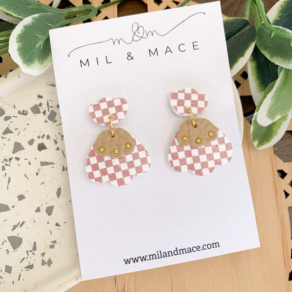 Elle Polymer Clay Dangle Earrings