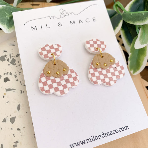 Elle Polymer Clay Dangle Earrings
