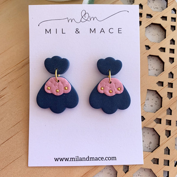 Elle Polymer Clay Dangle Earrings