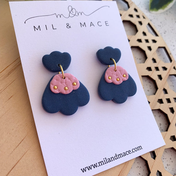 Elle Polymer Clay Dangle Earrings